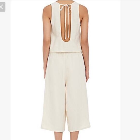 Ulla Johnson Lee linen blend wide leg jumpsuit - Picture 7 of 8